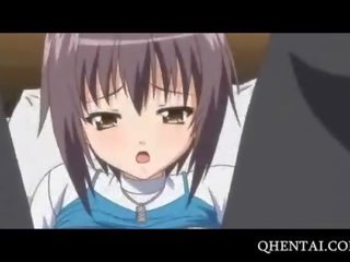 Gebonden omhoog hentai school- mademoiselle geneukt hardcore