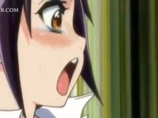 Kthyer në anime i vockël defekt dhe qirje gjigand bosht